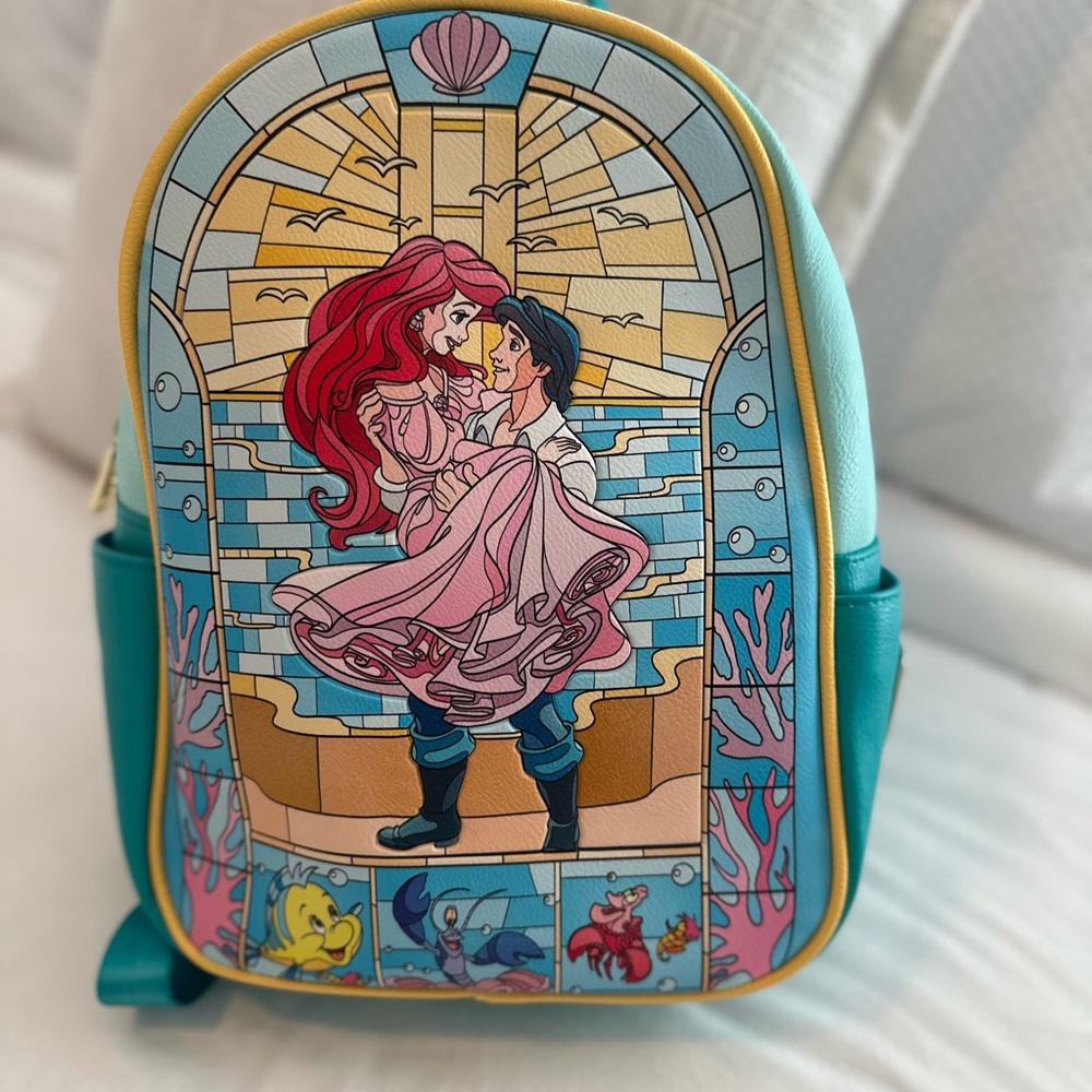 Disney Loungefly Turquoise Backpack